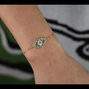 Evil eye bracelet
